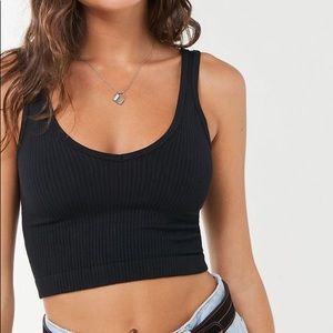 Out From Under Urban Outfitters Drew Ribbed Tank